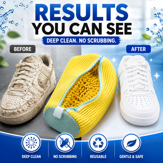 The Shoe Spa 360-Shoe Washing Bag ( ⚡Buy 1 Get 1 Free ! )