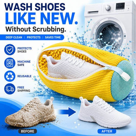 The Shoe Spa 360-Shoe Washing Bag ( ⚡Buy 1 Get 1 Free !  )