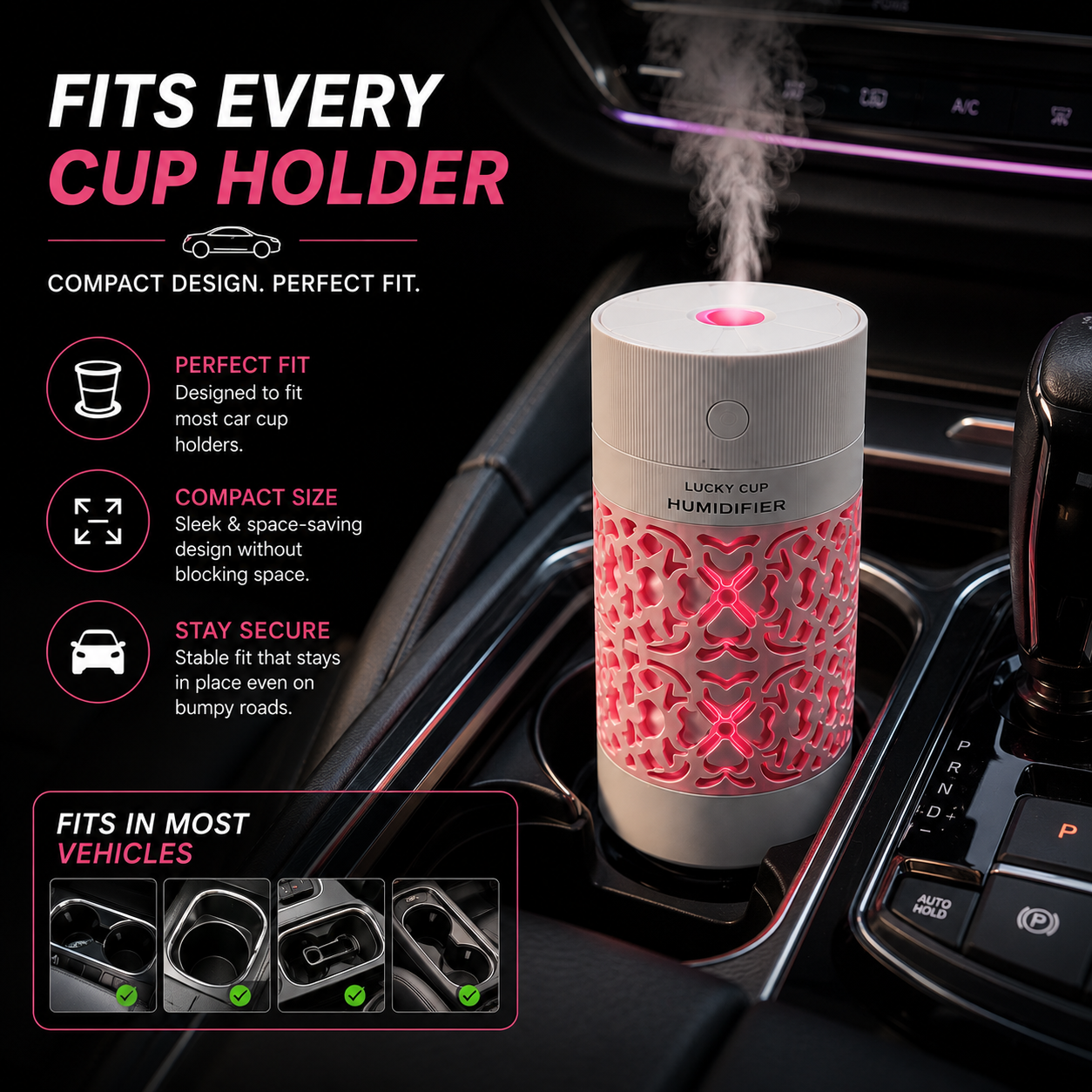 Aroma Diffuser & Humidifier|✨ 7 LED Ambient Light