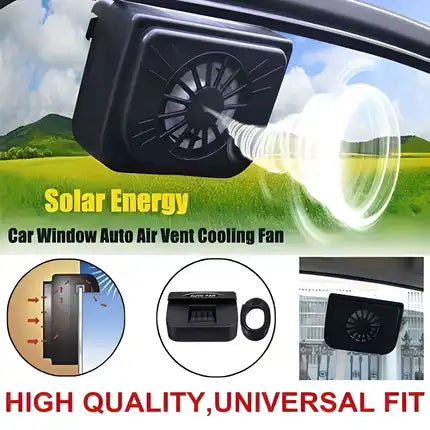 Car Auto Cool Air Vent With Rubber Stripping Car Ventilation Fan