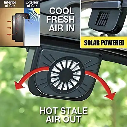 Car Auto Cool Air Vent With Rubber Stripping Car Ventilation Fan