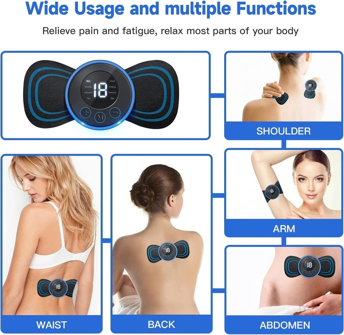 Wireless Portable Body Massager