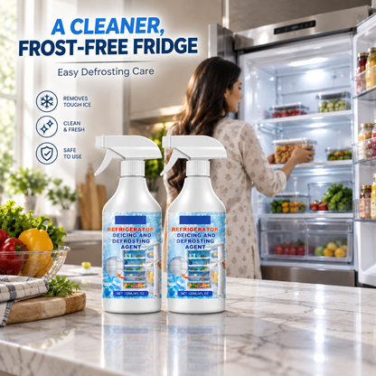 FrostAway™ – Quick Refrigerator Defrosting Spray | 120ml × 2