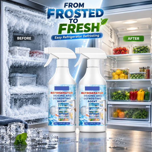 FrostAway™ – Quick Refrigerator Defrosting Spray | 120ml × 2
