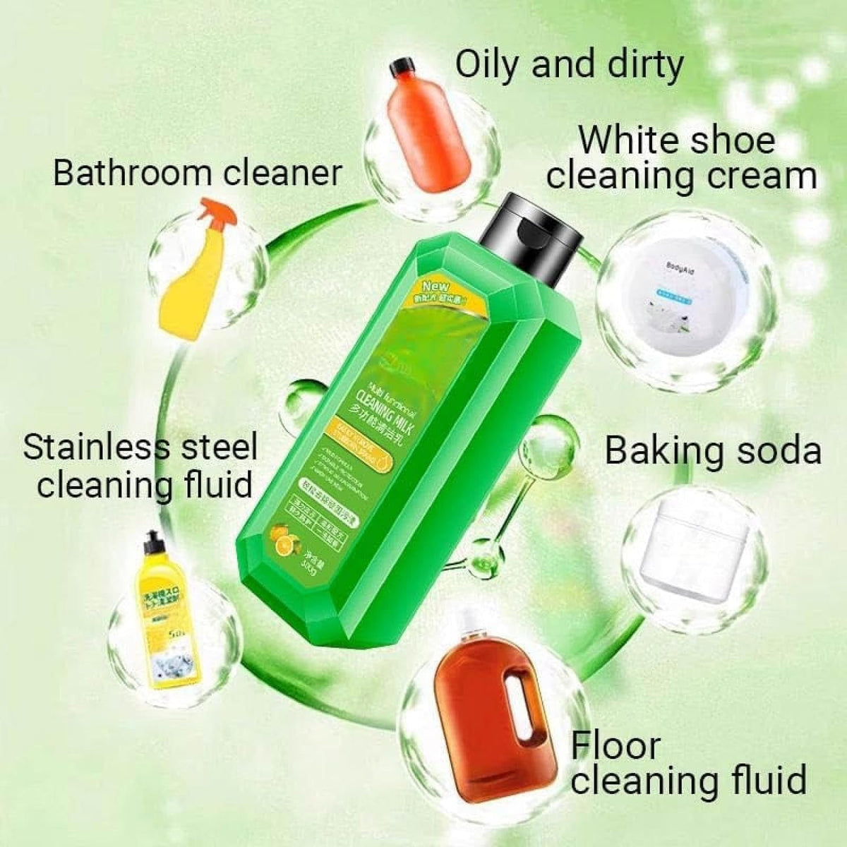 Powerful Multifunctional Concentrated Cleansing Liquid (Pack Of 3)