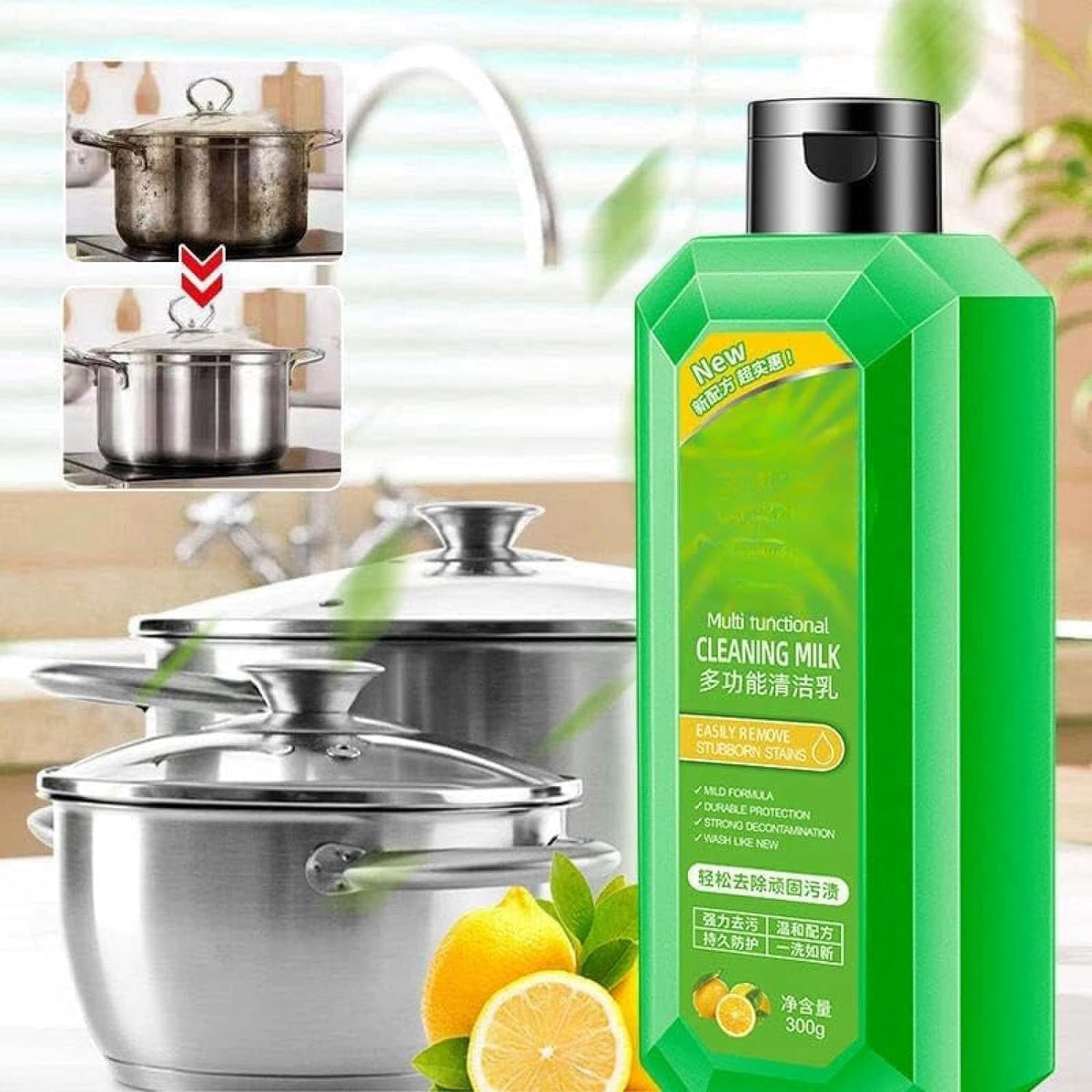 Powerful Multifunctional Concentrated Cleansing Liquid (Pack Of 3)