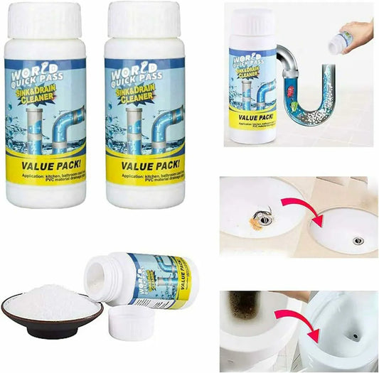 Sink Pipe Cleaning Powder (Pack of 2)