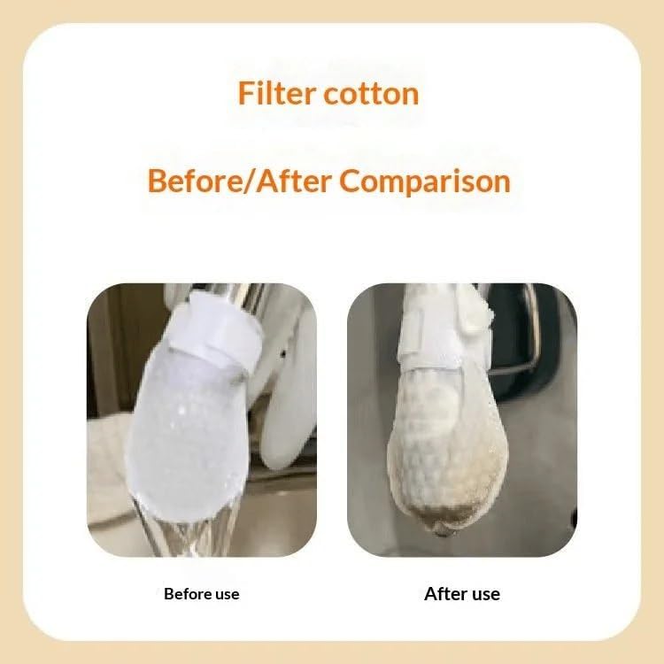 Water Filter Tap Cover Faucet Filter Cotton Bag (Pack of 20)